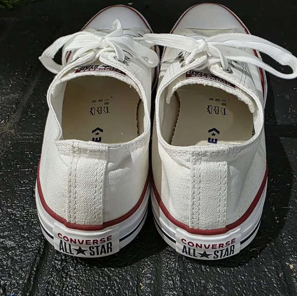 Converse Cuck Taylor All Star Low Top Sneaker, Men's Size 10, Women's Size 12 - Picture 4 of 10